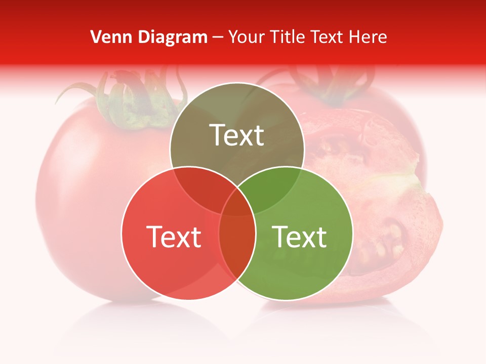 Food Natural Half PowerPoint Template