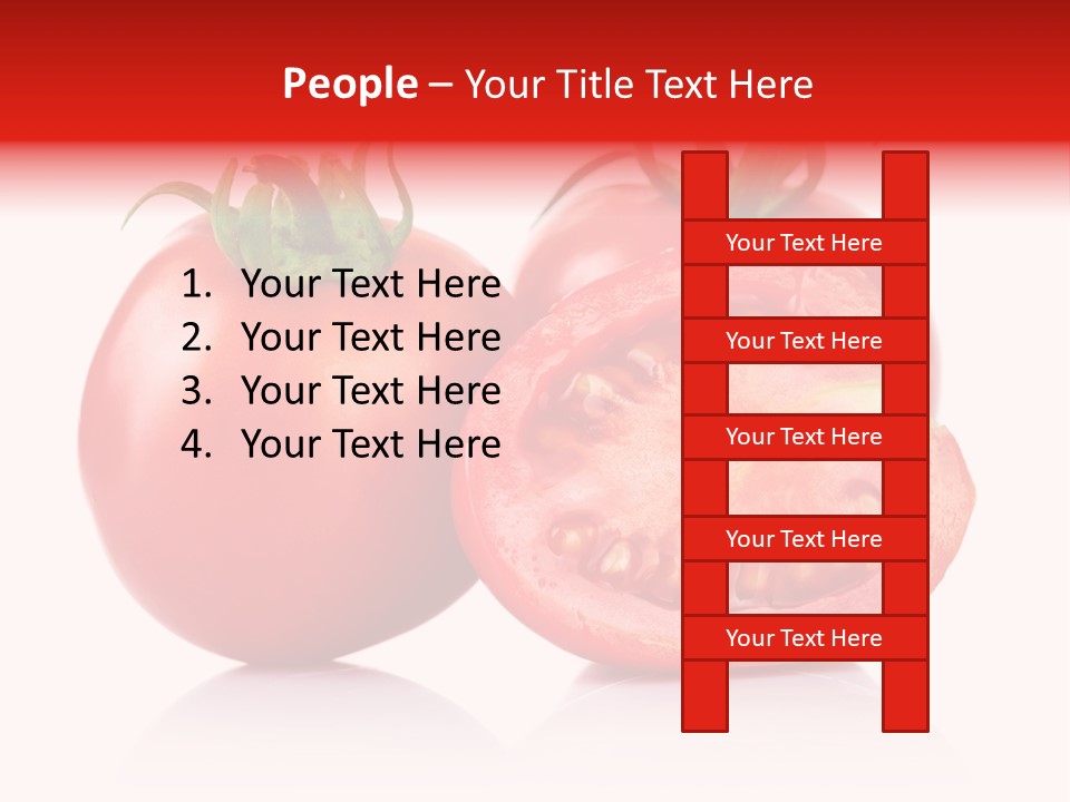 Food Natural Half PowerPoint Template