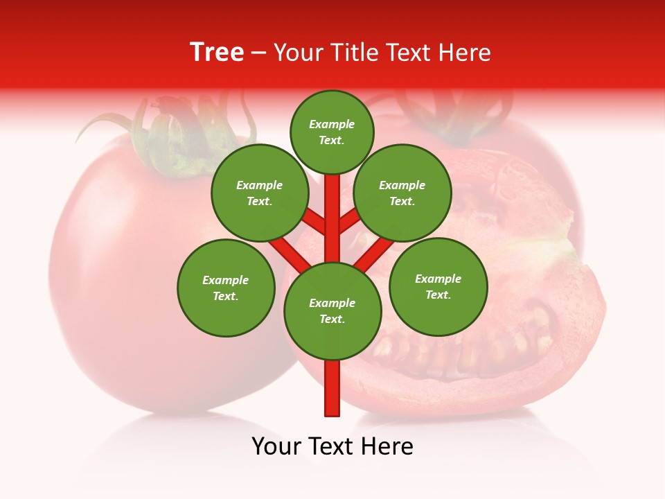 Food Natural Half PowerPoint Template