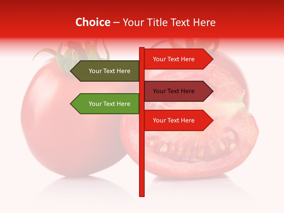 Food Natural Half PowerPoint Template