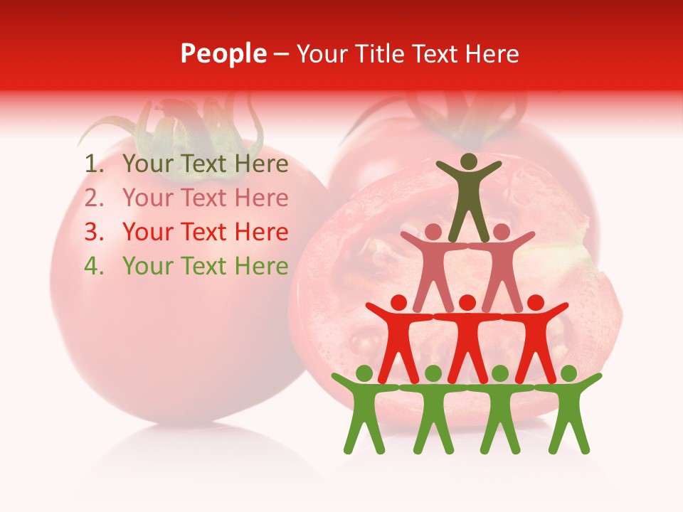 Food Natural Half PowerPoint Template