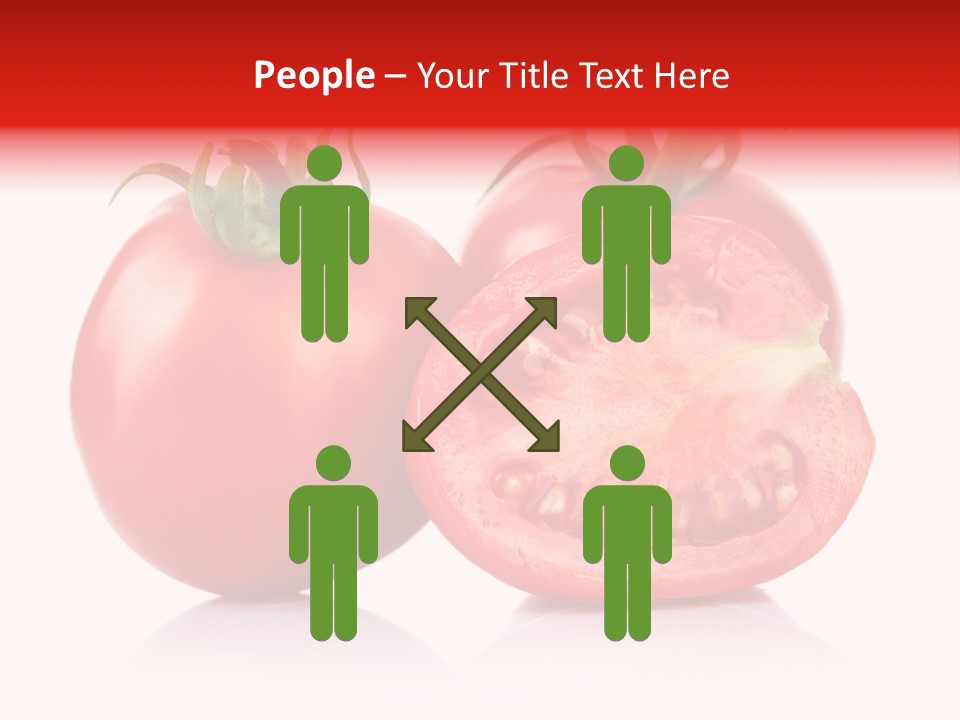 Food Natural Half PowerPoint Template