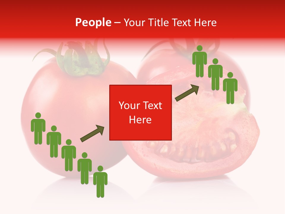 Food Natural Half PowerPoint Template