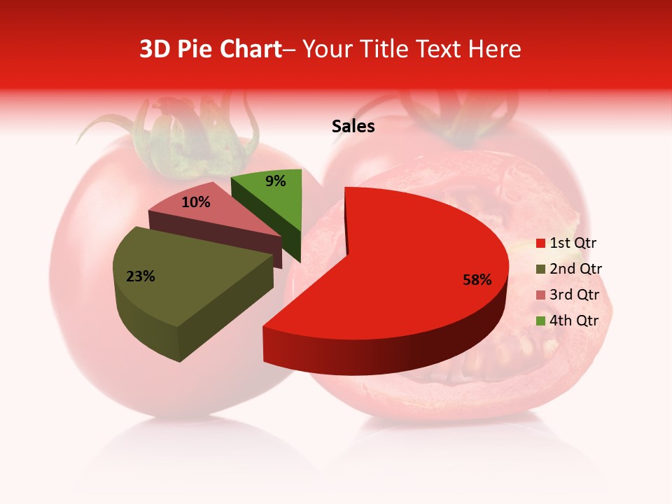Food Natural Half PowerPoint Template