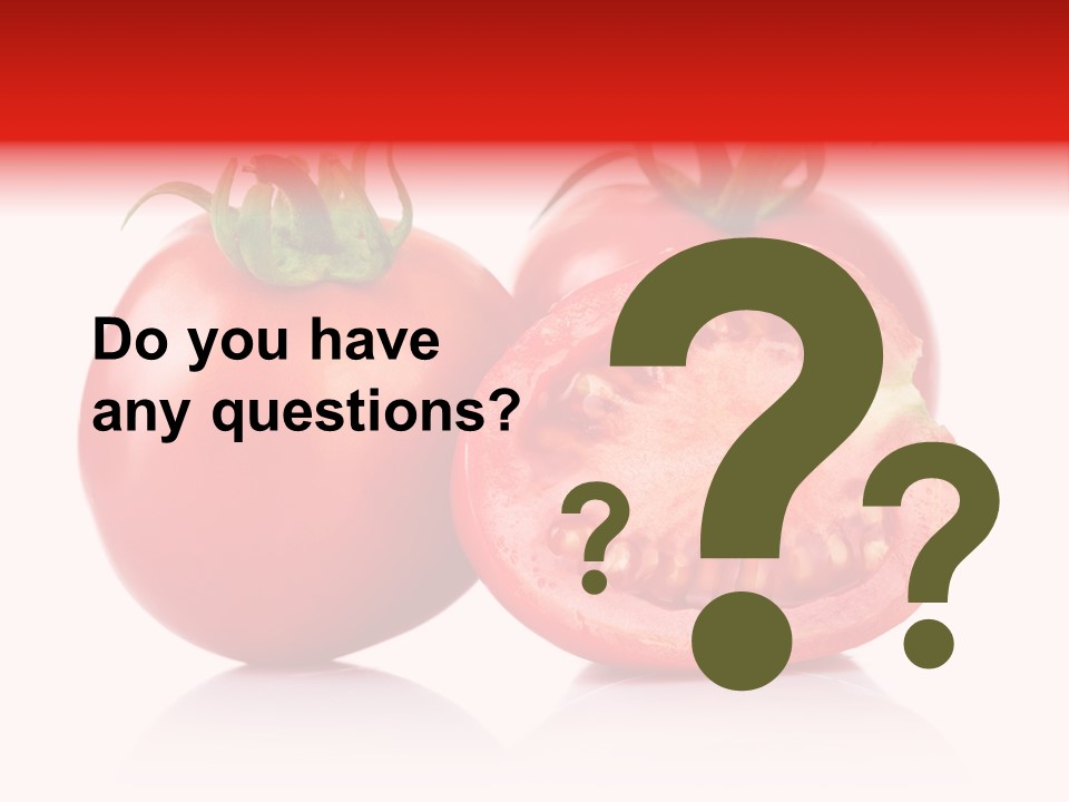 Food Natural Half PowerPoint Template