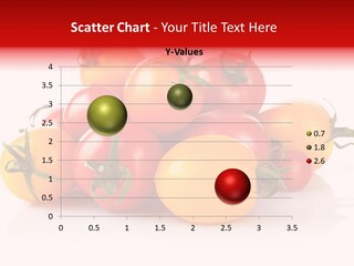 Isolated Colored Vegetarian PowerPoint Template