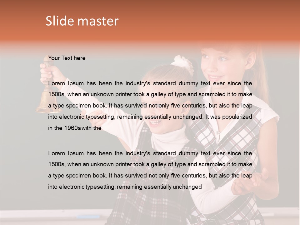 People Happy Lesson PowerPoint Template
