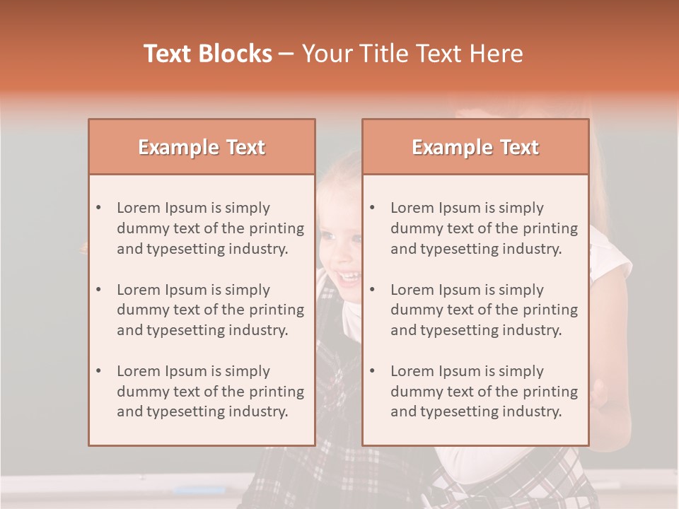 People Happy Lesson PowerPoint Template