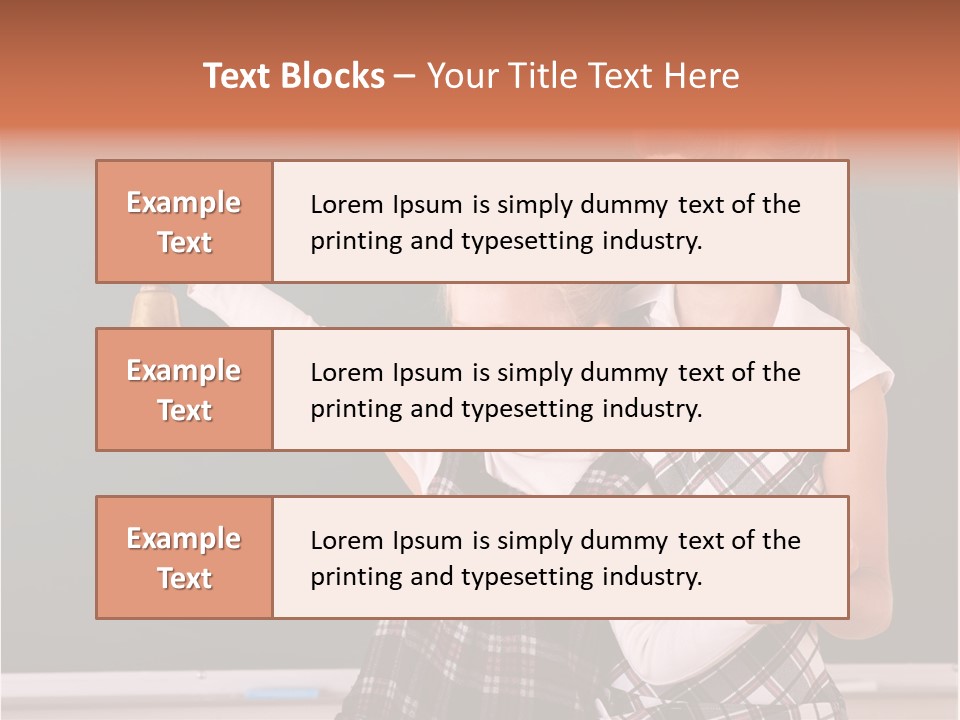 People Happy Lesson PowerPoint Template