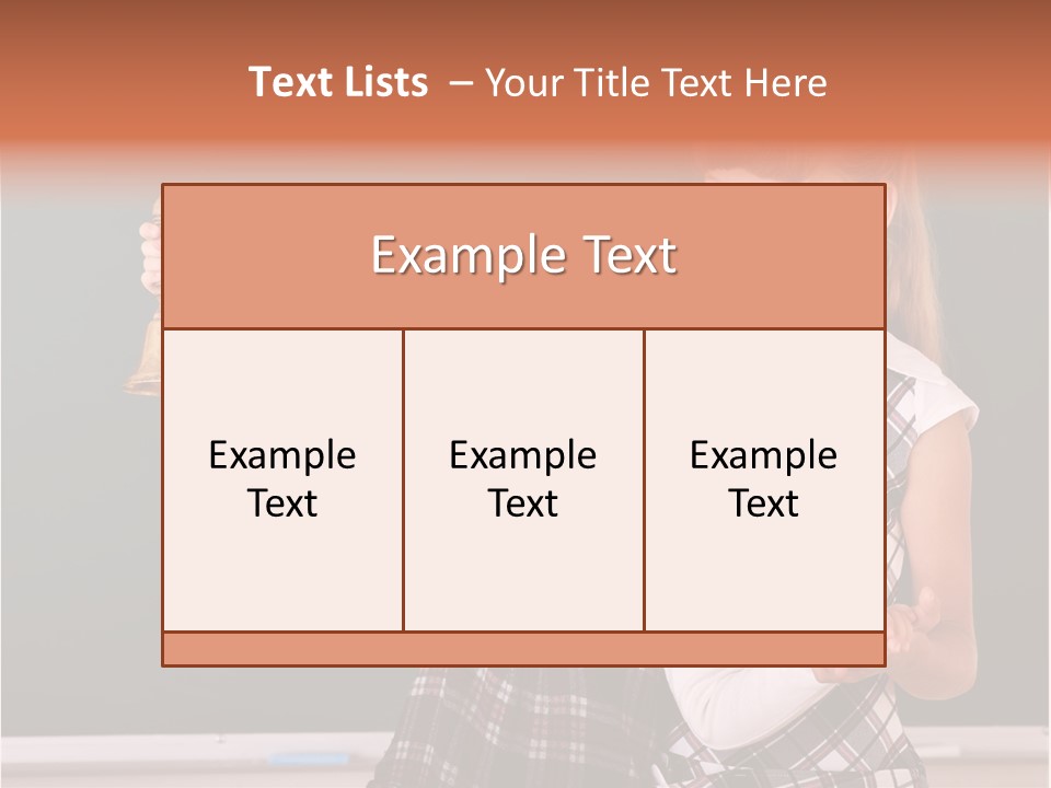 People Happy Lesson PowerPoint Template