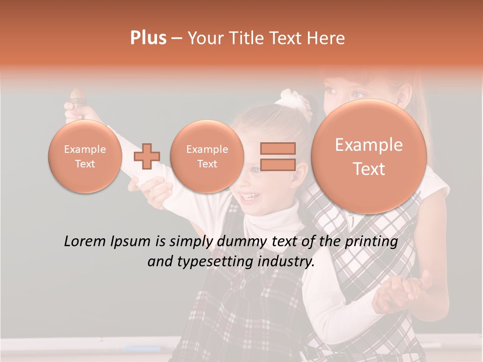 People Happy Lesson PowerPoint Template