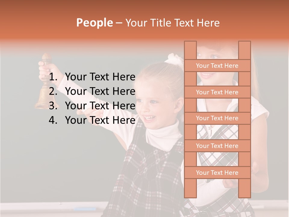 People Happy Lesson PowerPoint Template