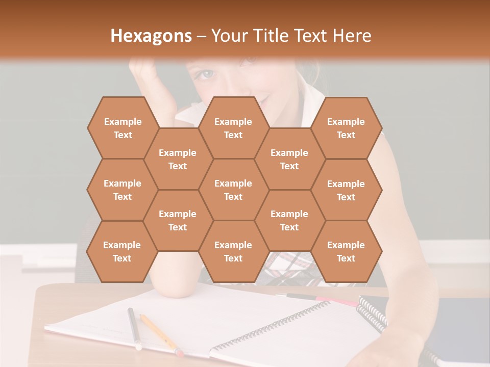 Table Pen Educational PowerPoint Template