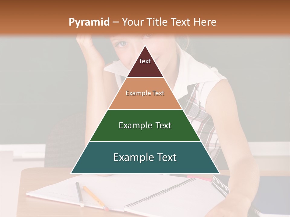Table Pen Educational PowerPoint Template