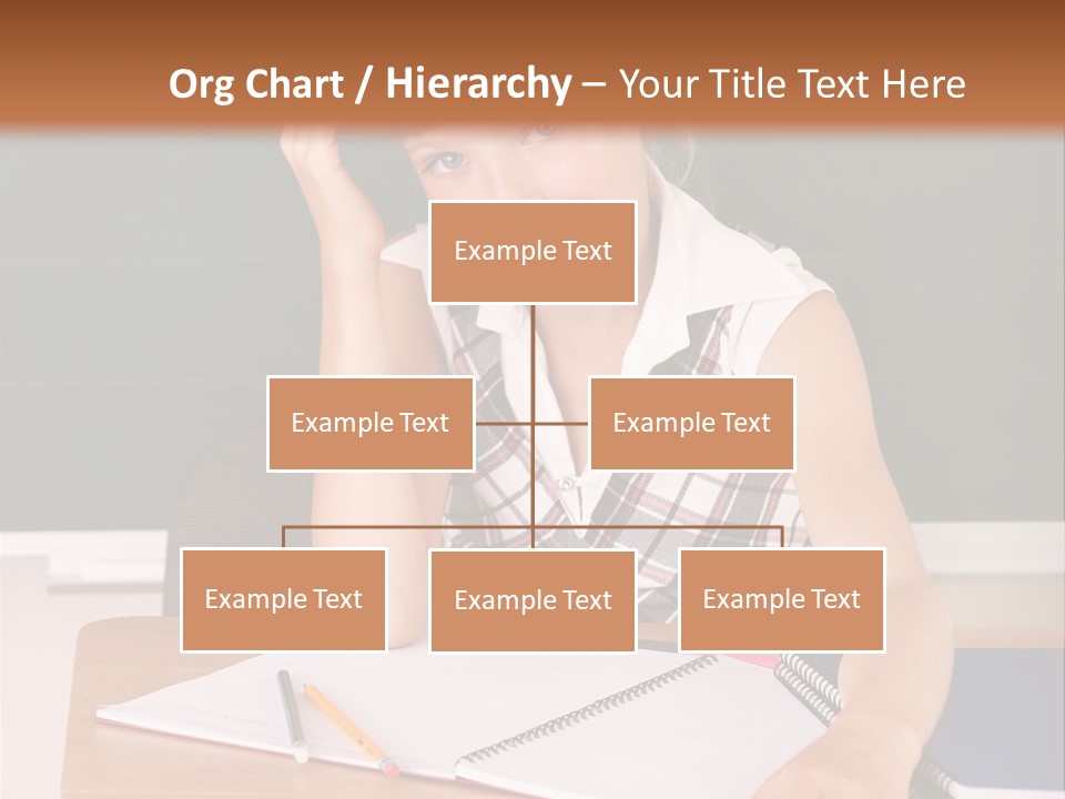 Table Pen Educational PowerPoint Template