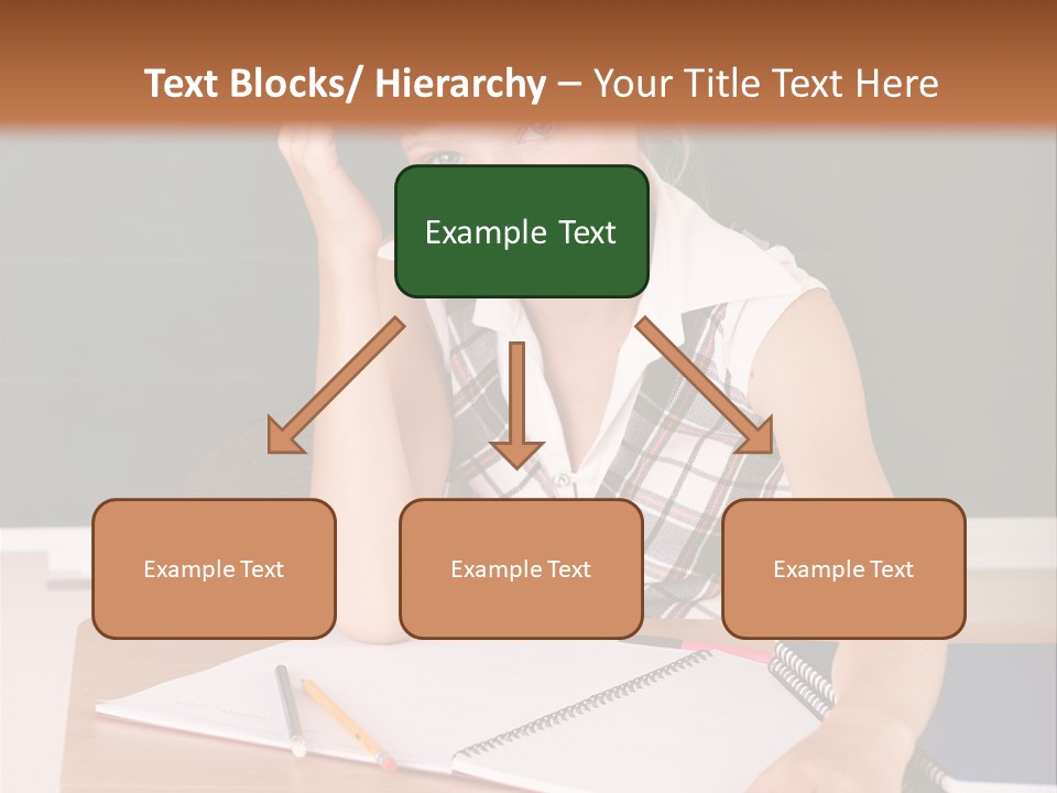Table Pen Educational PowerPoint Template