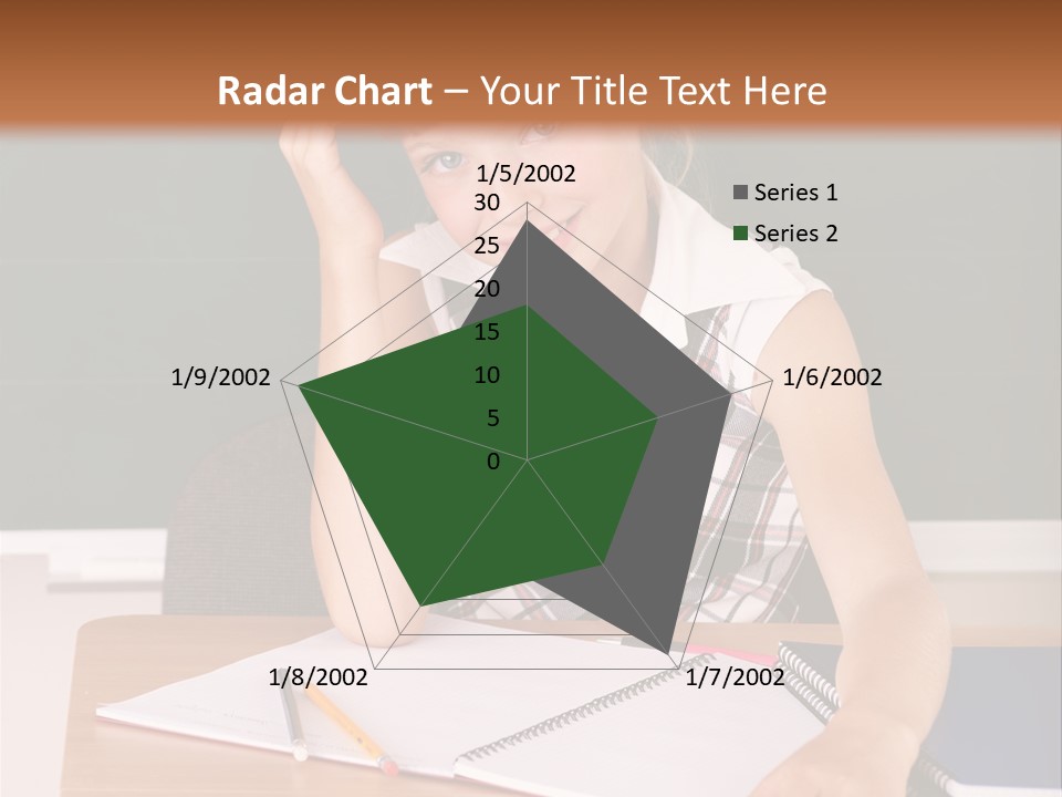 Table Pen Educational PowerPoint Template