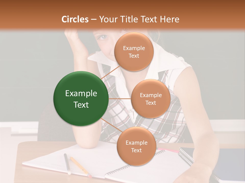 Table Pen Educational PowerPoint Template