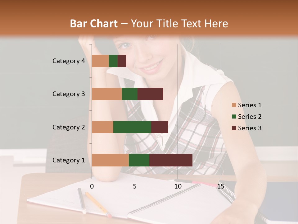 Table Pen Educational PowerPoint Template