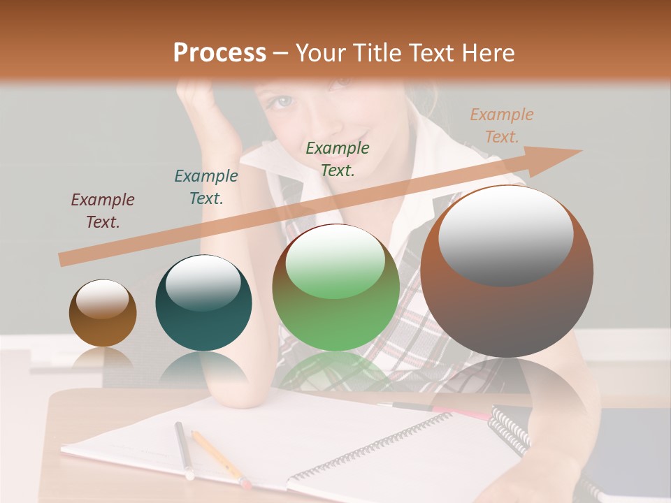 Table Pen Educational PowerPoint Template