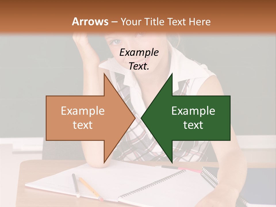 Table Pen Educational PowerPoint Template
