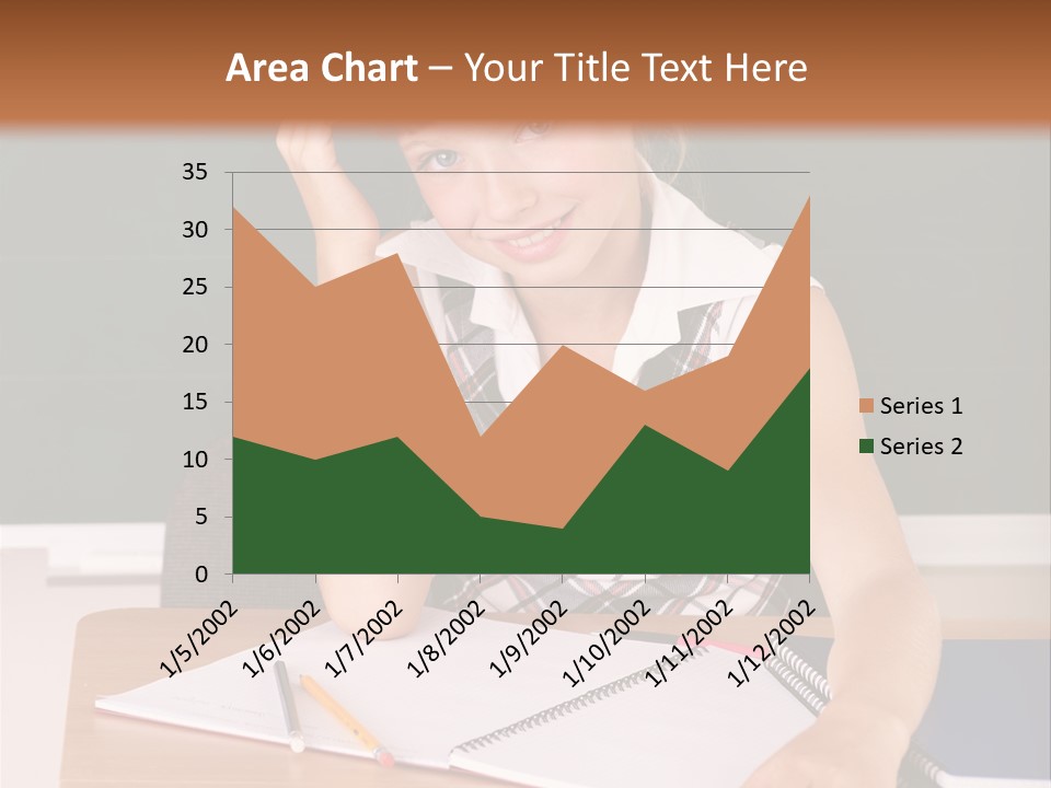 Table Pen Educational PowerPoint Template