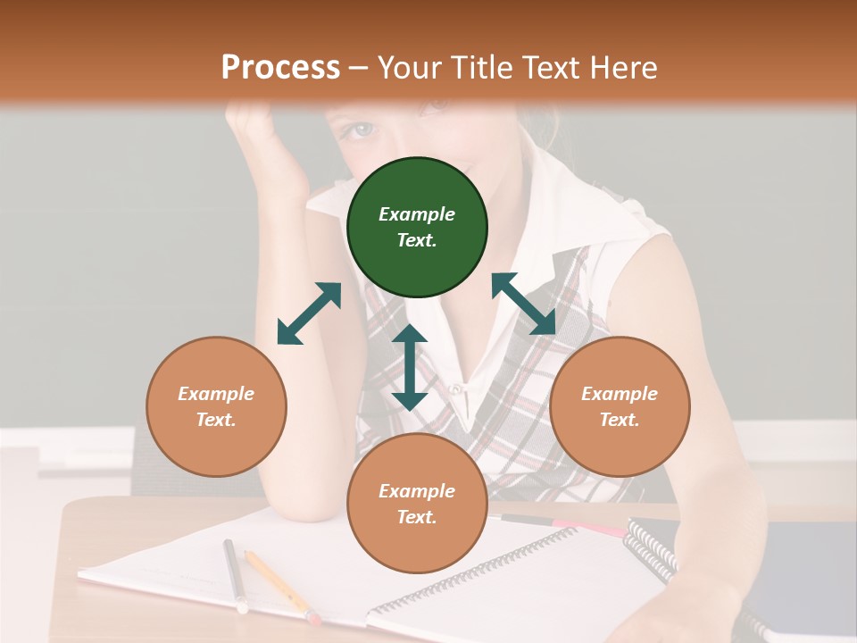 Table Pen Educational PowerPoint Template