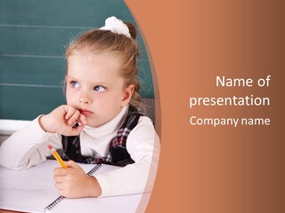 Child Lifestyle Learn PowerPoint Template