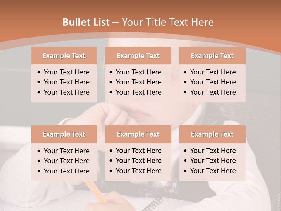 Child Lifestyle Learn PowerPoint Template