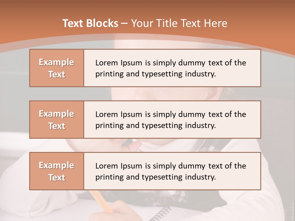 Child Lifestyle Learn PowerPoint Template