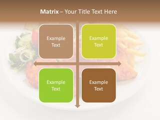 Meal Salad Restaurant PowerPoint Template