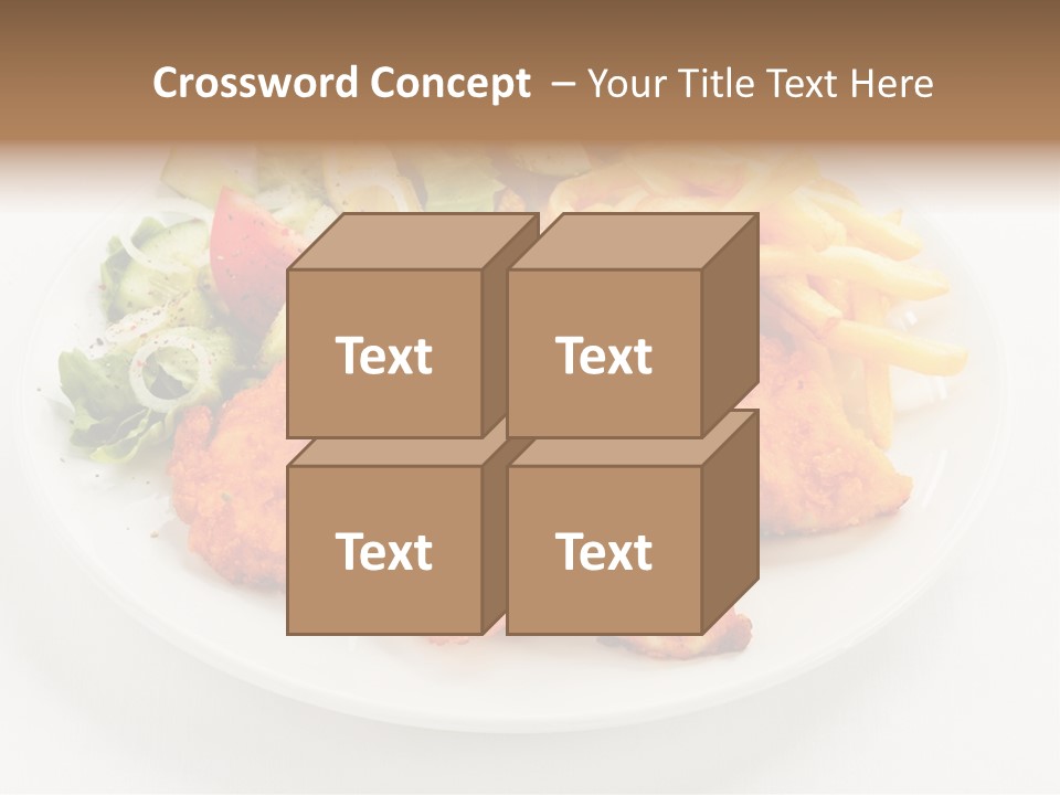 Meal Salad Restaurant PowerPoint Template