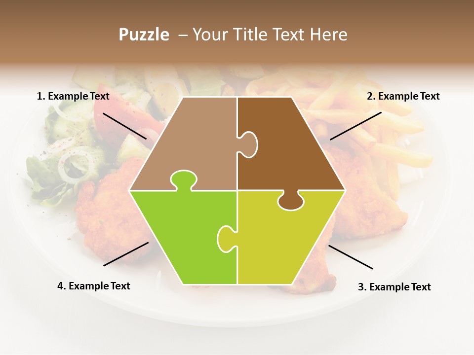 Meal Salad Restaurant PowerPoint Template