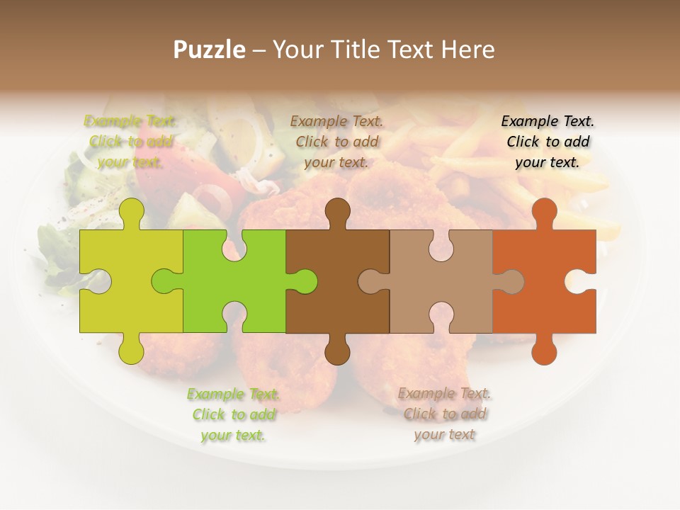 Meal Salad Restaurant PowerPoint Template