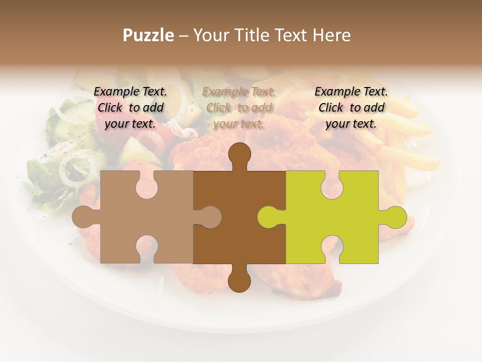 Meal Salad Restaurant PowerPoint Template