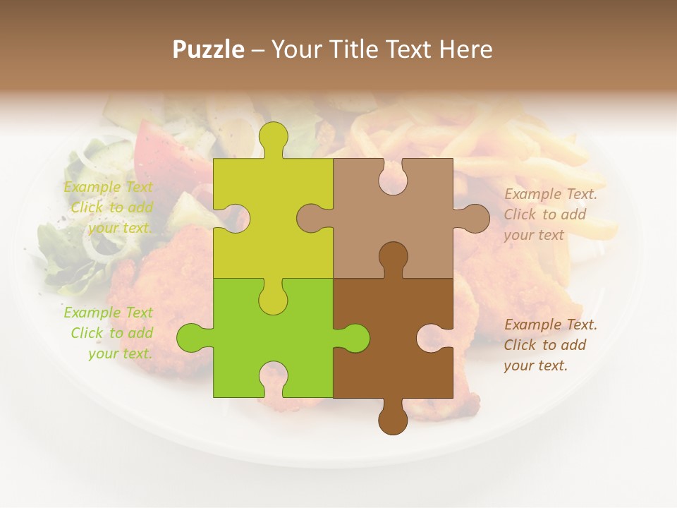 Meal Salad Restaurant PowerPoint Template