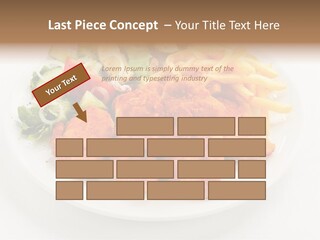 Meal Salad Restaurant PowerPoint Template