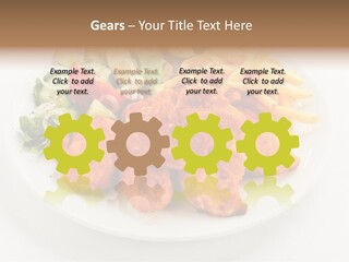 Meal Salad Restaurant PowerPoint Template