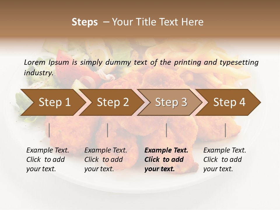 Meal Salad Restaurant PowerPoint Template