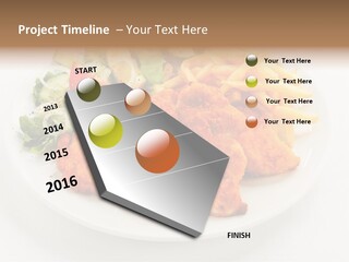 Meal Salad Restaurant PowerPoint Template