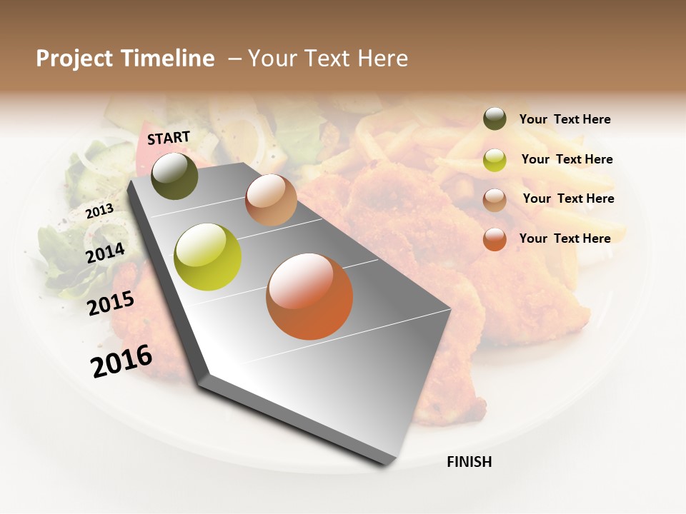Meal Salad Restaurant PowerPoint Template