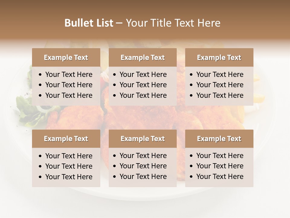 Meal Salad Restaurant PowerPoint Template