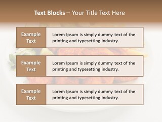 Meal Salad Restaurant PowerPoint Template