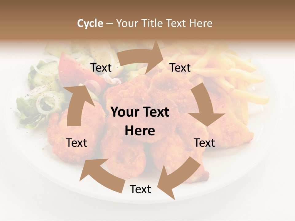 Meal Salad Restaurant PowerPoint Template