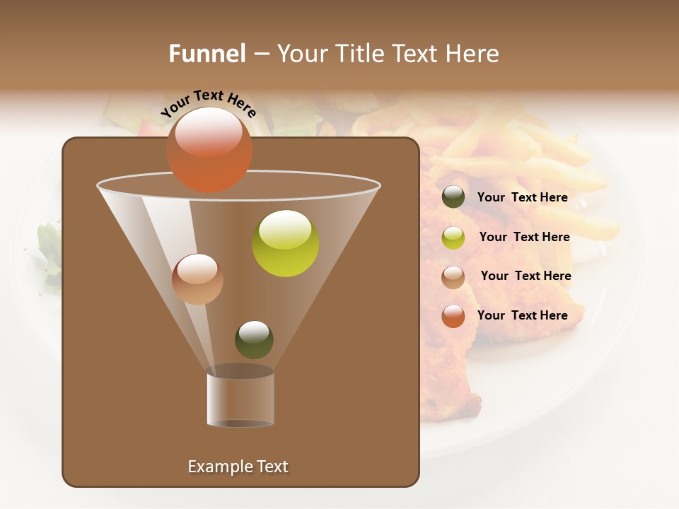 Meal Salad Restaurant PowerPoint Template