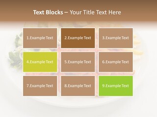 Meal Salad Restaurant PowerPoint Template