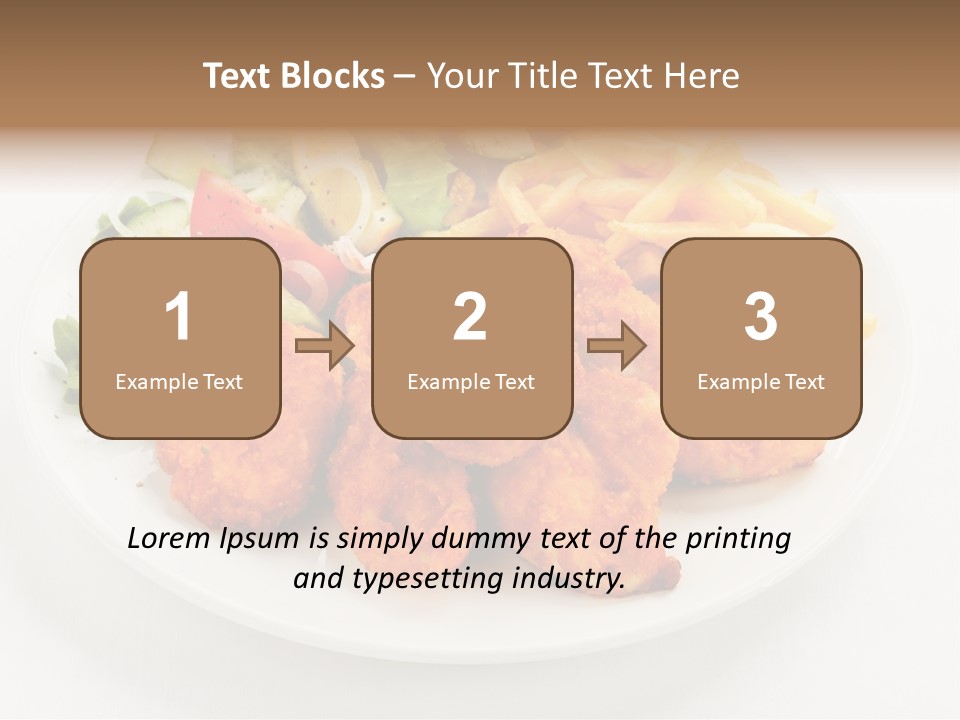Meal Salad Restaurant PowerPoint Template