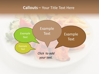 Meal Salad Restaurant PowerPoint Template