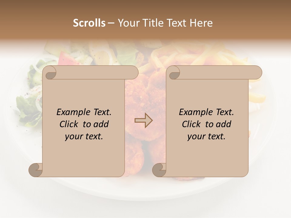 Meal Salad Restaurant PowerPoint Template