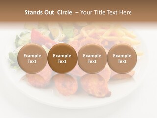 Meal Salad Restaurant PowerPoint Template